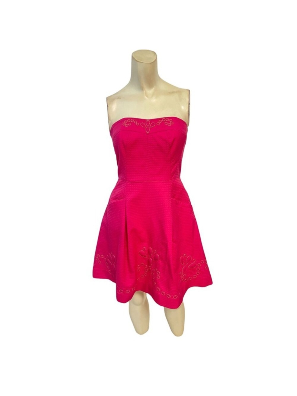 Lilly Pulitzer strapless Bernadette dress Size 0 - Picture 2 of 6